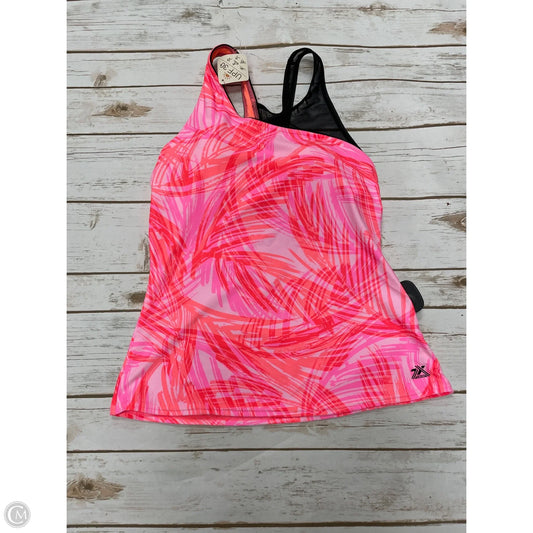 Swimsuit Top By Cme In Pink, Size: S
