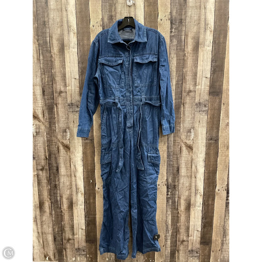 Romper By Banana Republic In Blue Denim, Size: M