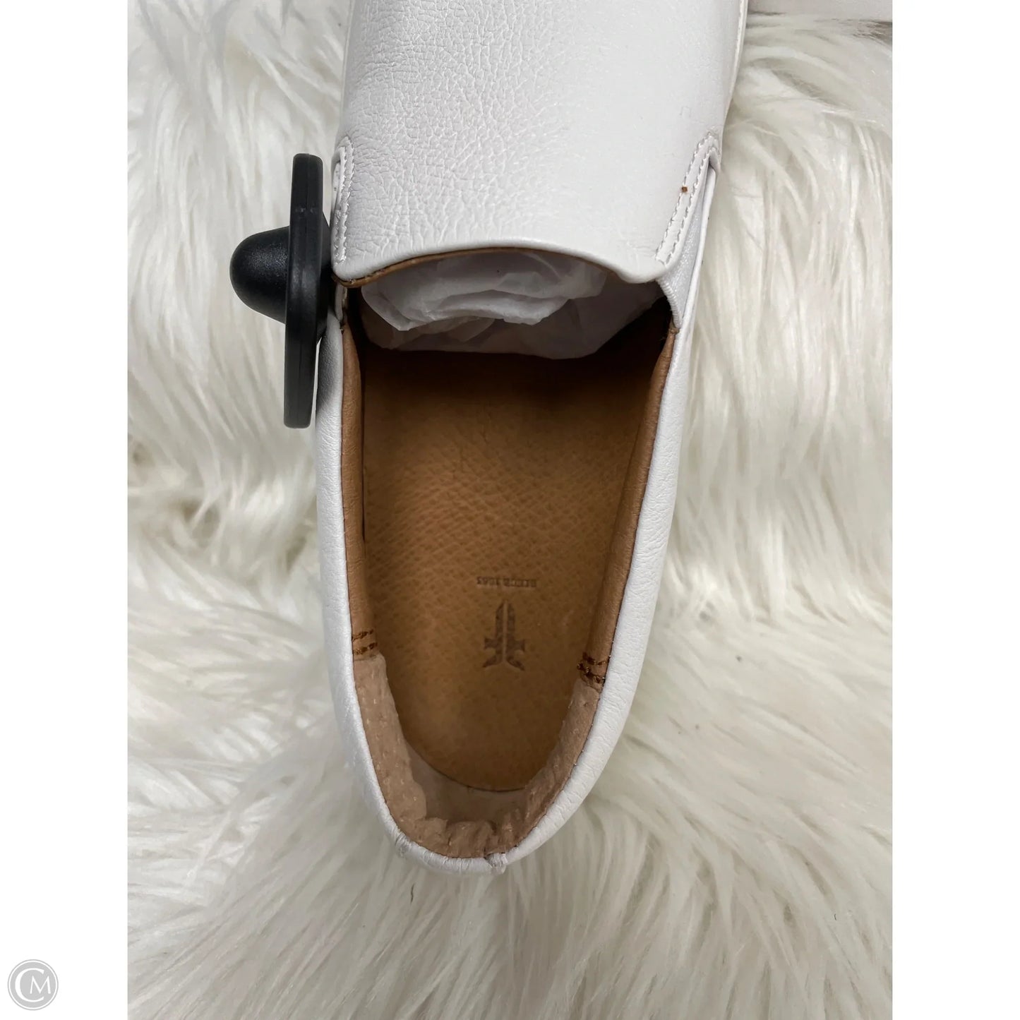 Shoes Designer By Frye In White, Size: 6.5