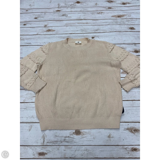 Sweater By Betseys Boutique Shop In Ivory, Size: L