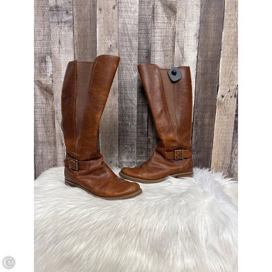 Boots Knee Flats By Timberland In Brown, Size: 8