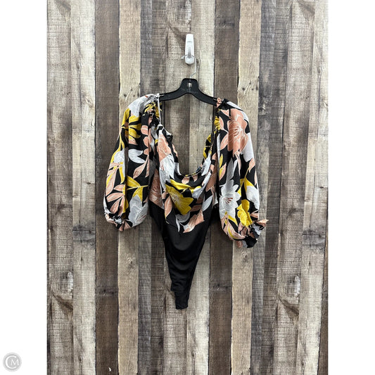 Bodysuit By Lulus In Multi-colored, Size: Xl