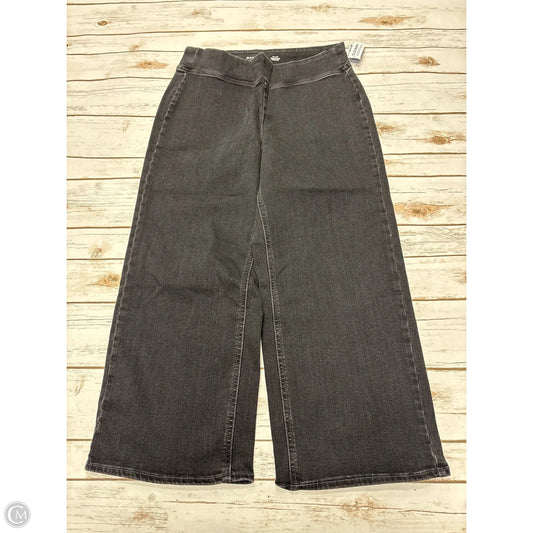 Jeans Wide Leg By Old Navy In Black Denim, Size: 12