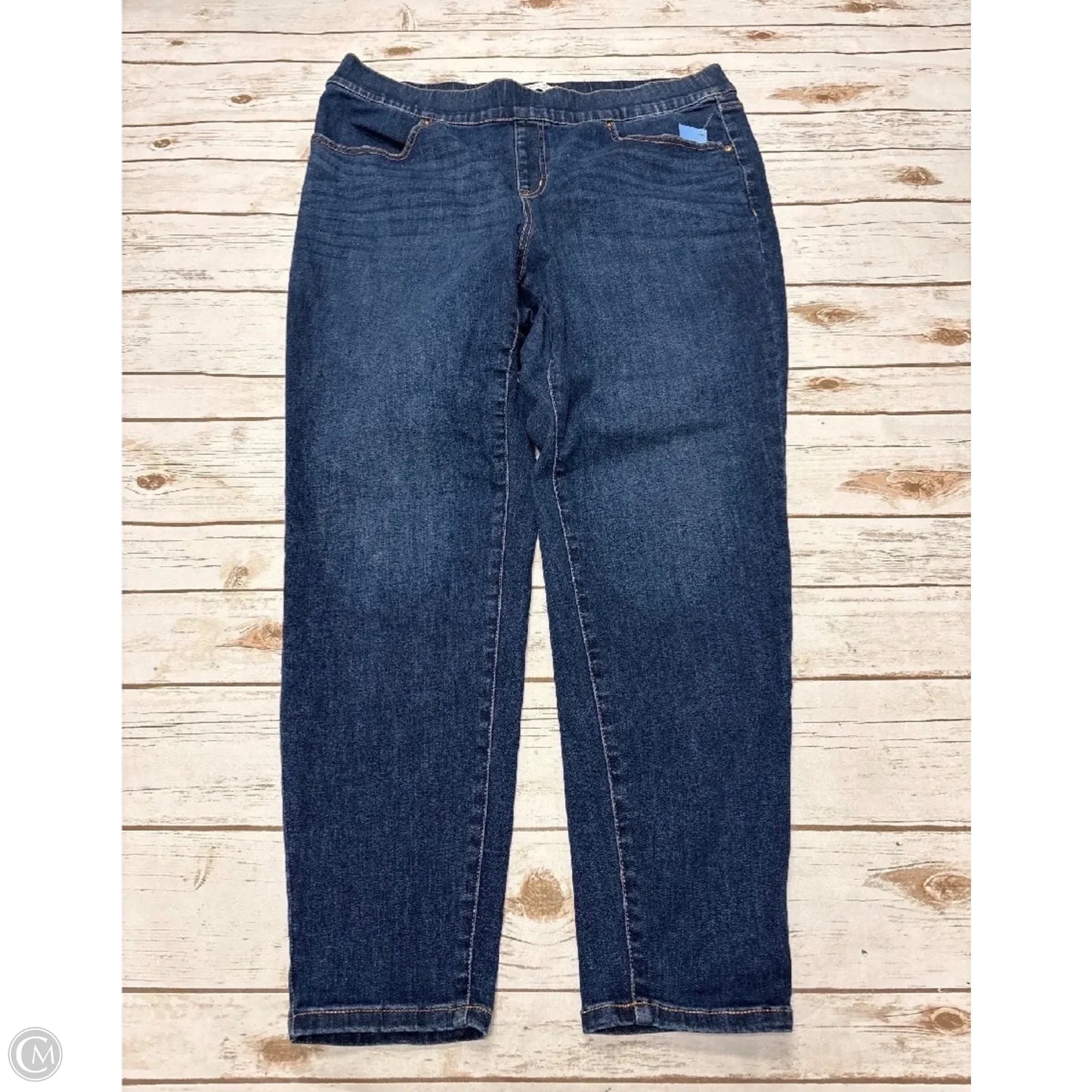 Jeans Skinny By Lane Bryant In Blue Denim, Size: 20