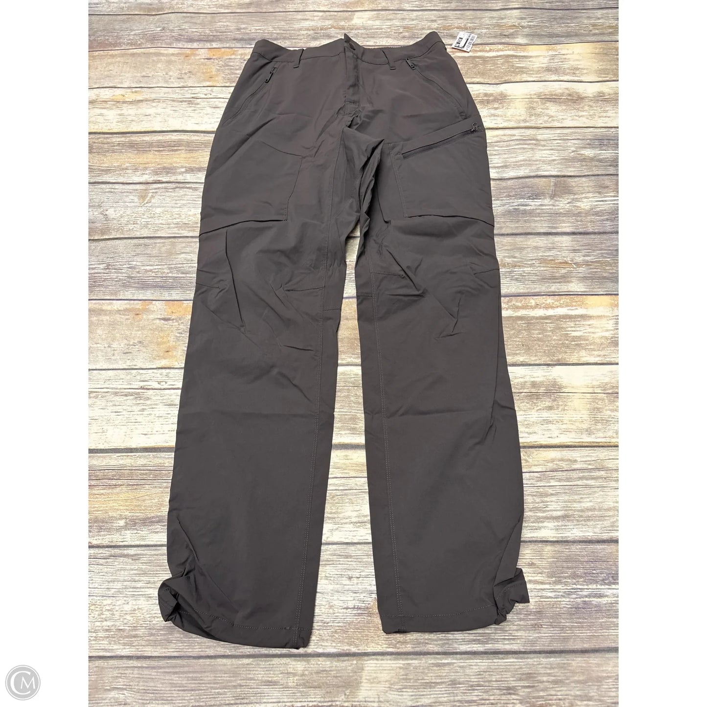 Athletic Pants By Crz Yoga In Grey, Size: M