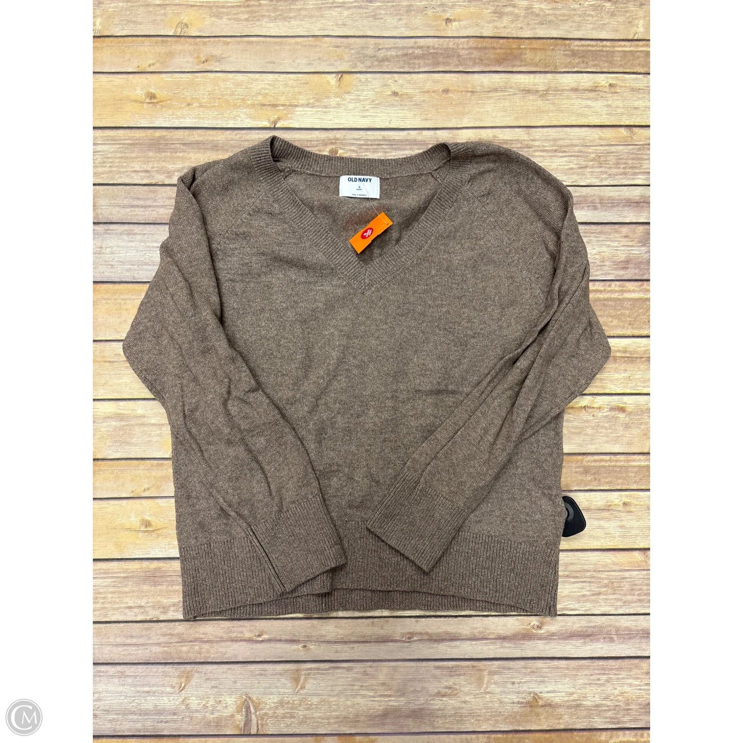 Sweater By Old Navy In Brown, Size: M