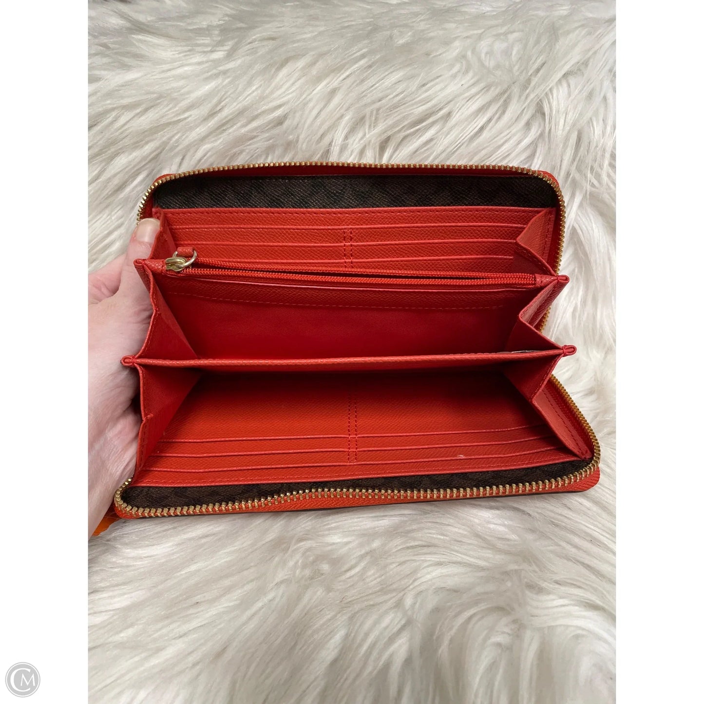 Wallet Designer By Coach, Size: Large