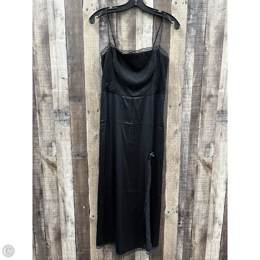 Dress Casual Midi By Abercrombie And Fitch In Black, Size: S