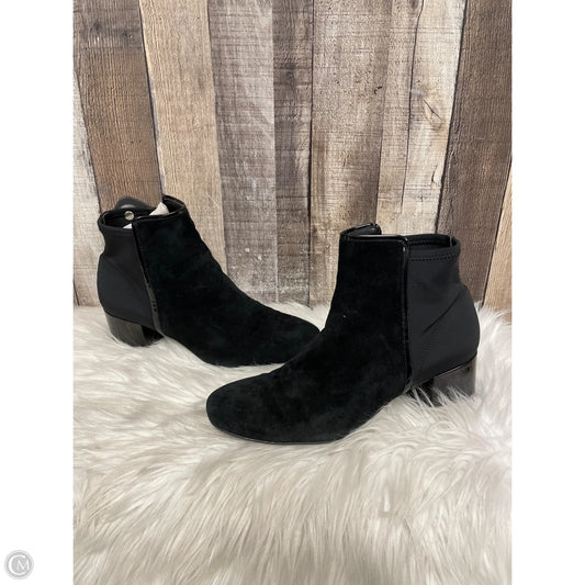 Boots Ankle Heels By Donald Pliner In Black, Size: 10