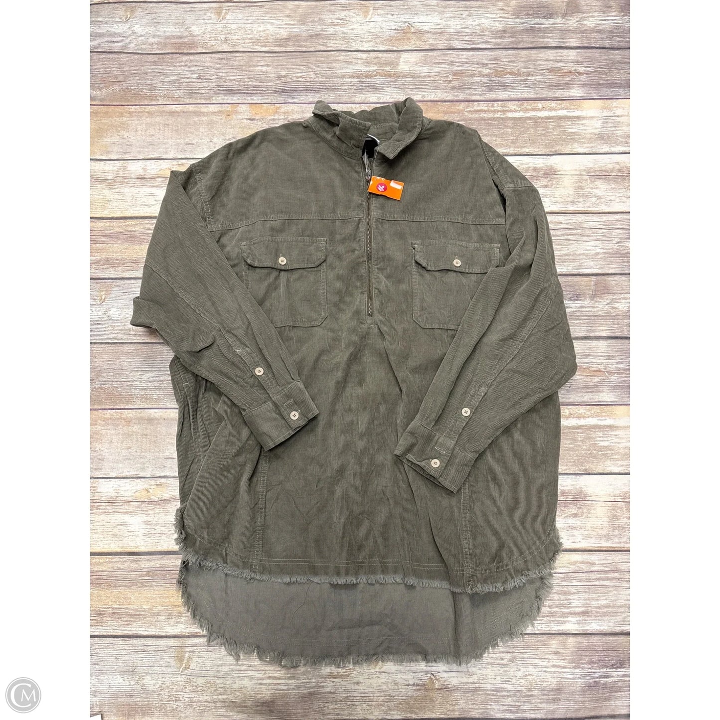 Top Long Sleeve By Offline By Aerie In Green, Size: Xl