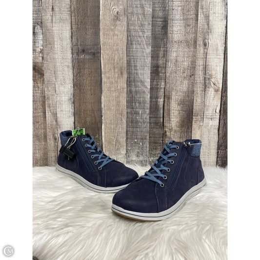 Shoes Athletic By Clarks In Blue, Size: 9