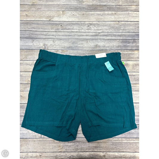 Shorts By Maurices In Teal, Size: 2x