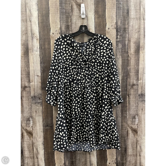 Dress Casual Short By Who What Wear In Polkadot Pattern, Size: S