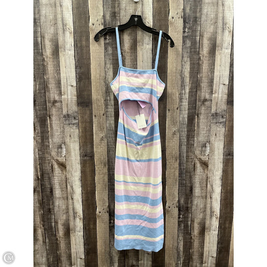Dress Casual Short By Mable In Striped Pattern, Size: L