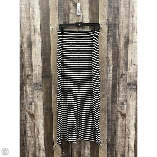 Skirt Maxi By J. Crew In Striped Pattern, Size: S