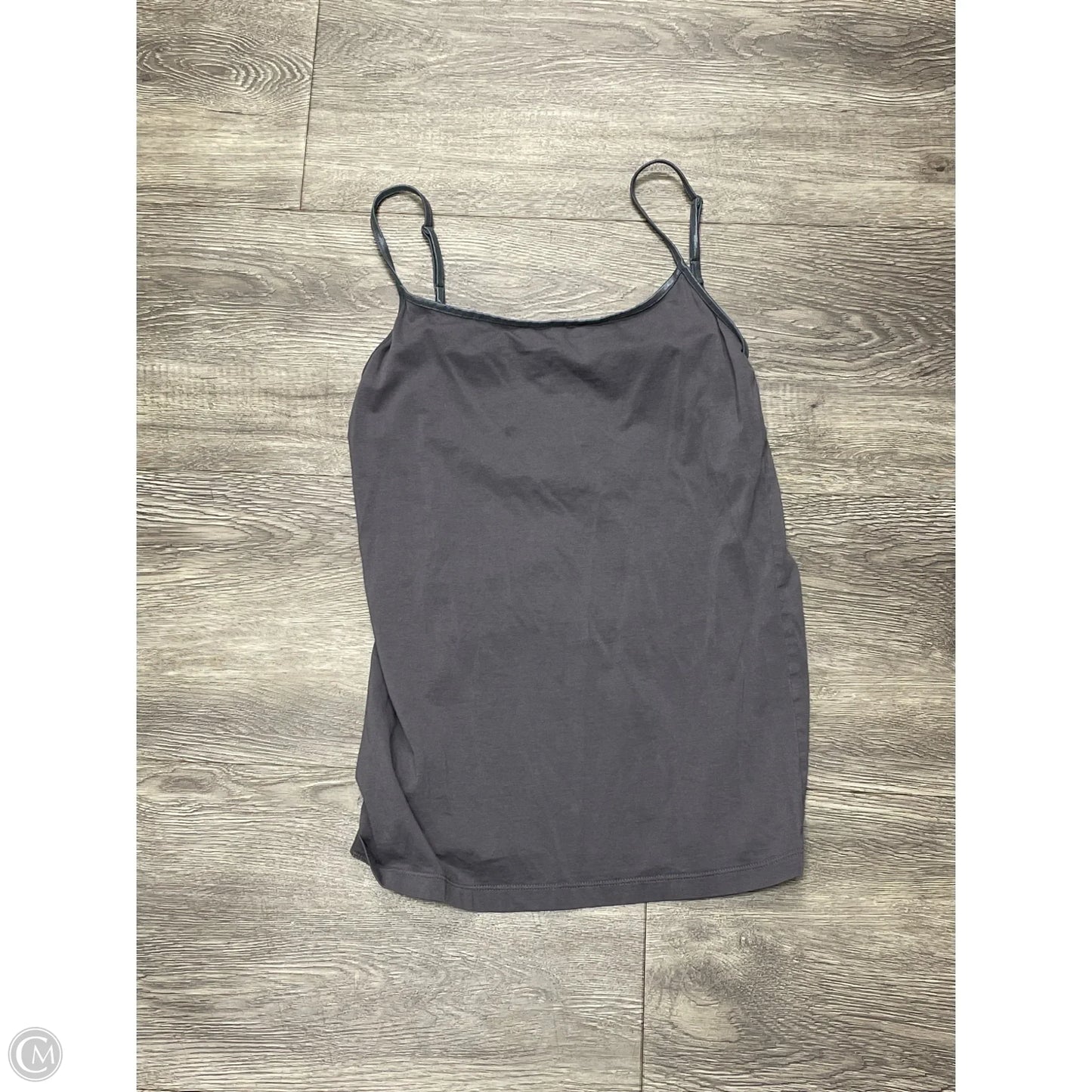 Top Sleeveless By Loft In Grey, Size: S