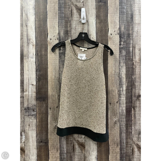 Top Sleeveless By Mystree In Beige, Size: S