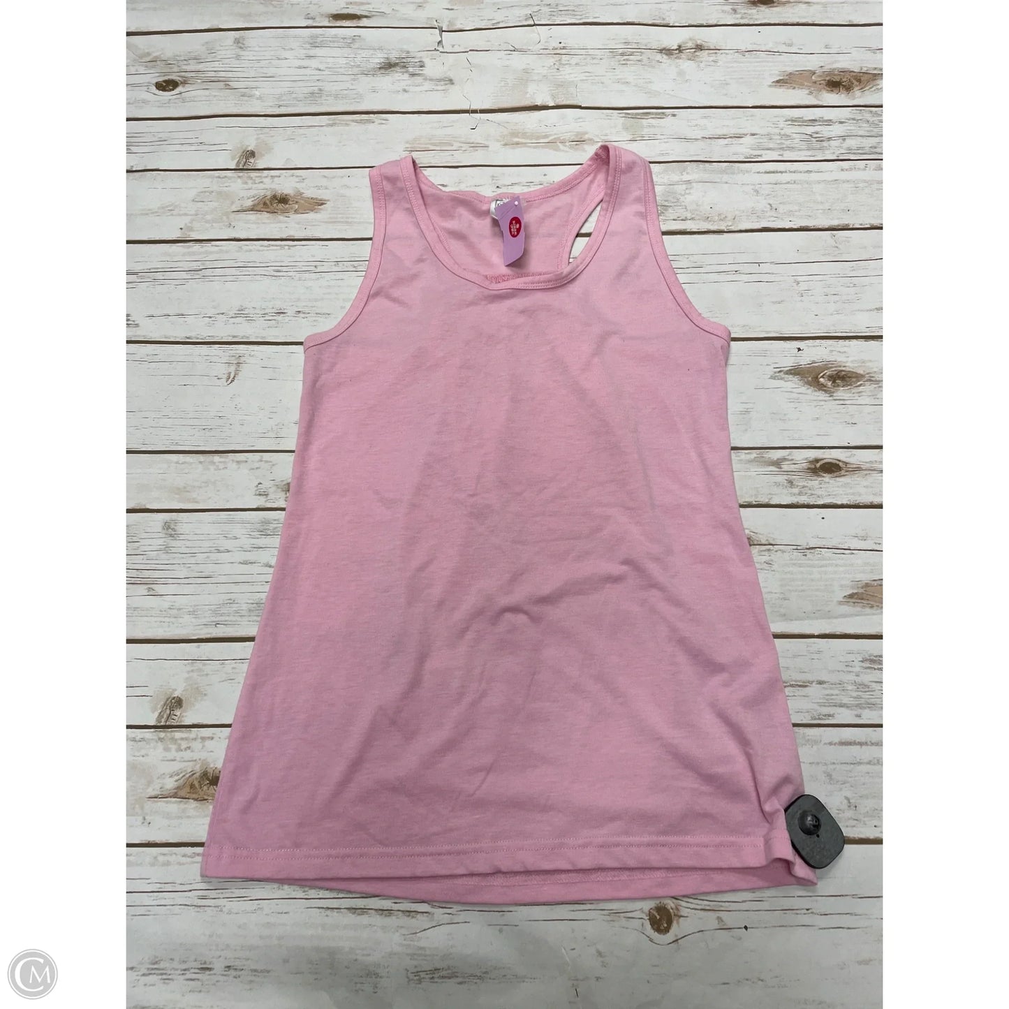 Top Sleeveless By Cmf In Pink, Size: L