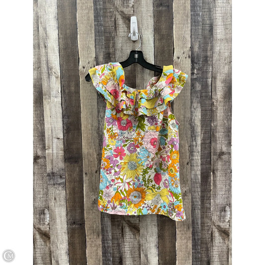 Top Sleeveless By Cme In Multi-colored, Size: L