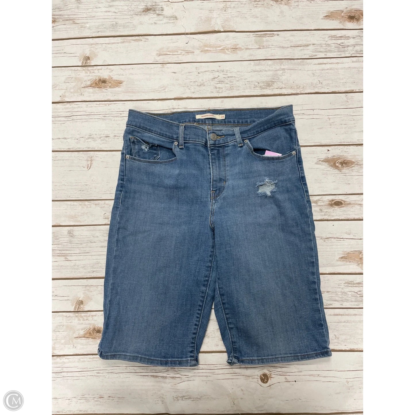 Shorts By Levis In Blue Denim, Size: 6