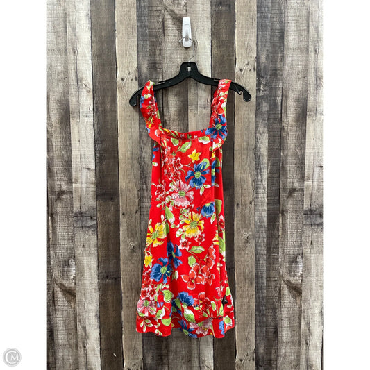 Dress Casual Short By Jessica Simpson In Red, Size: M