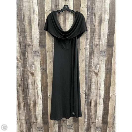 Dress Party Long By Eloquii In Black, Size: Xl