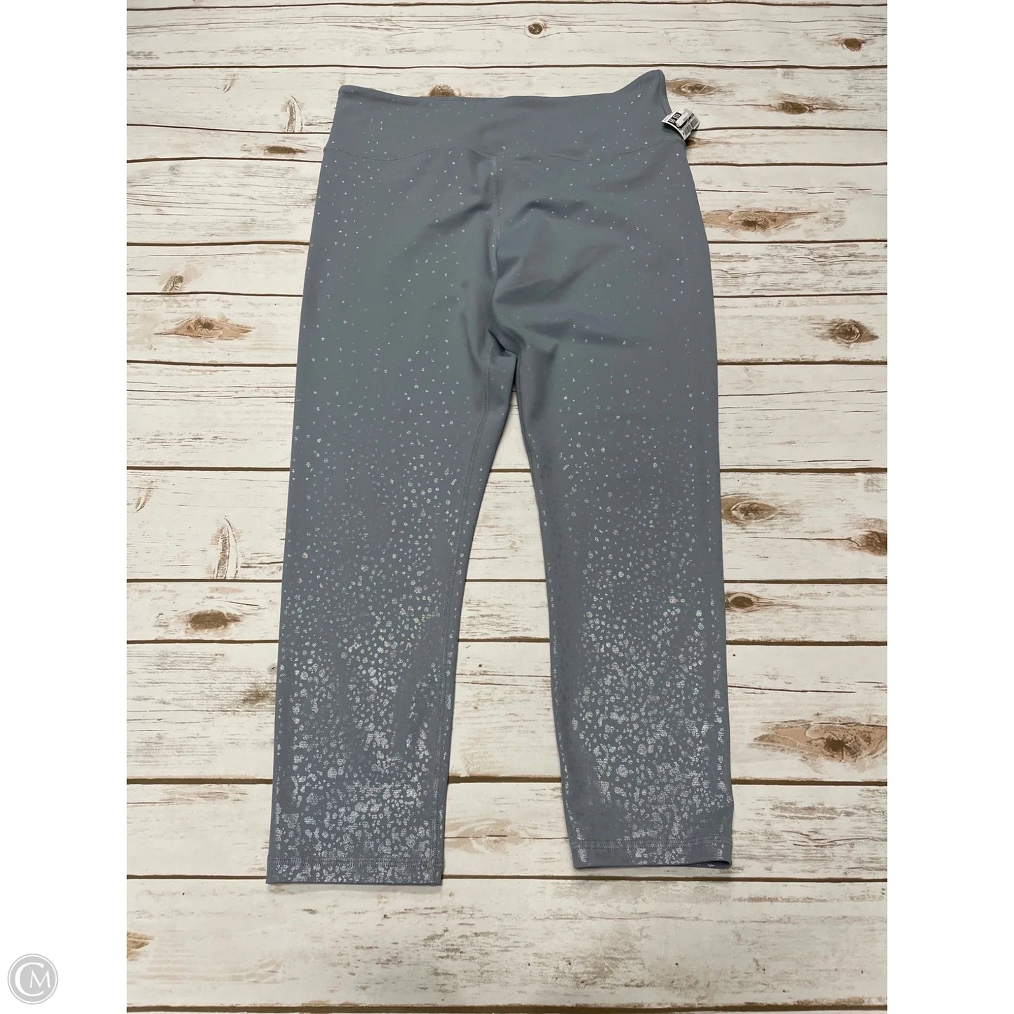 Athletic Leggings By Zyia In Blue, Size: L