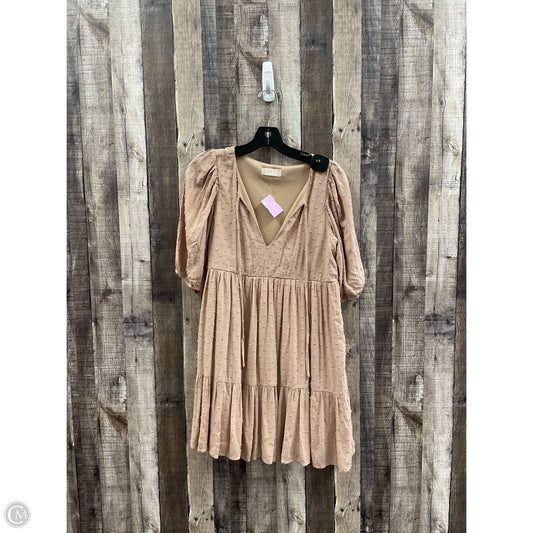 Dress Casual Short By Altard State In Tan, Size: S