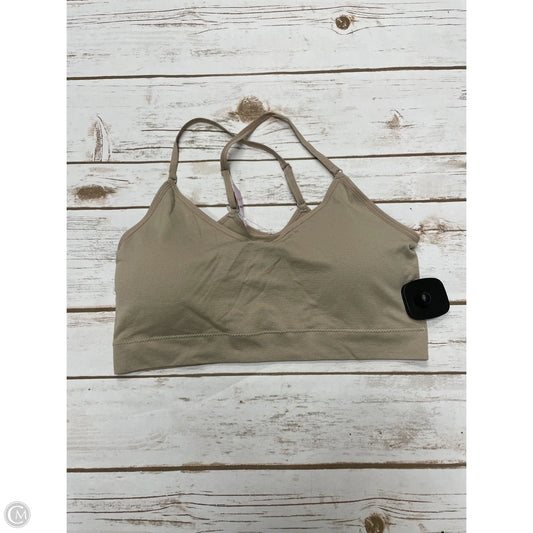 Athletic Bra By Zenana Outfitters In Tan, Size: Osfm