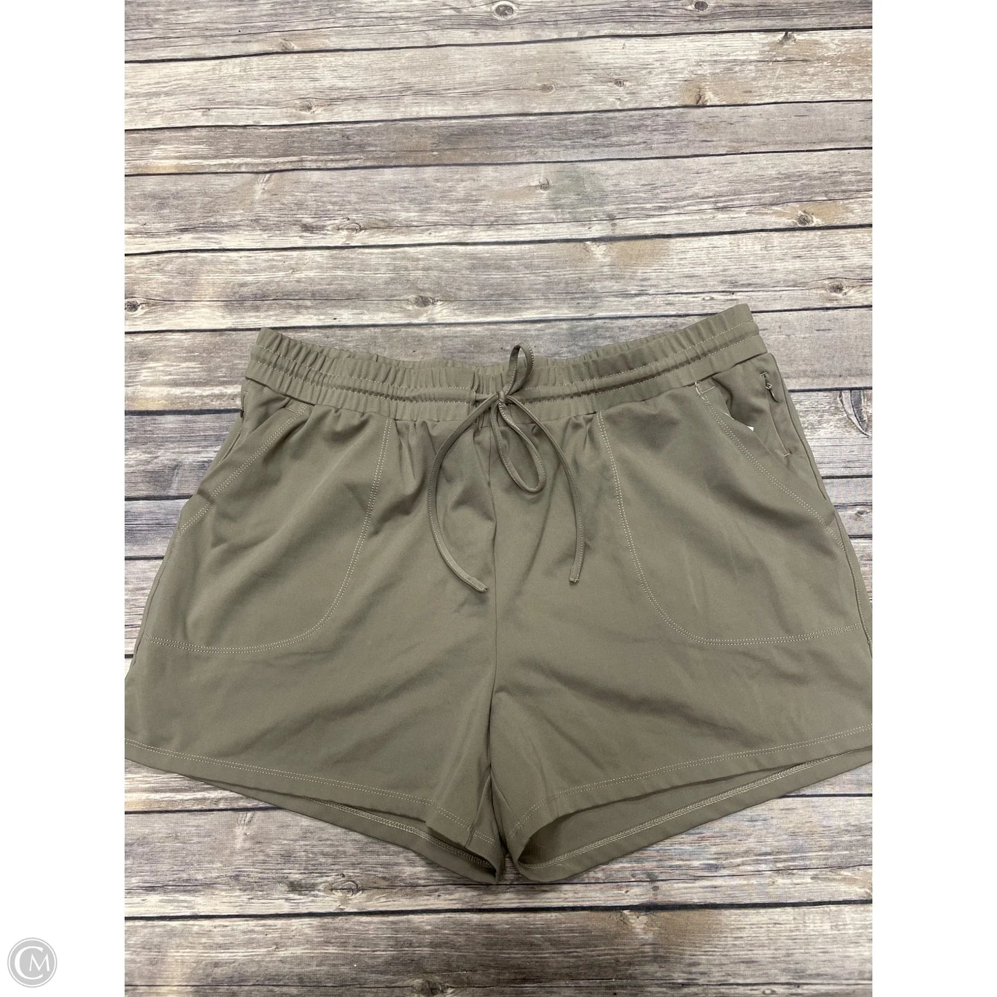 Athletic Shorts By Cynthia Rowley In Taupe, Size: Xl