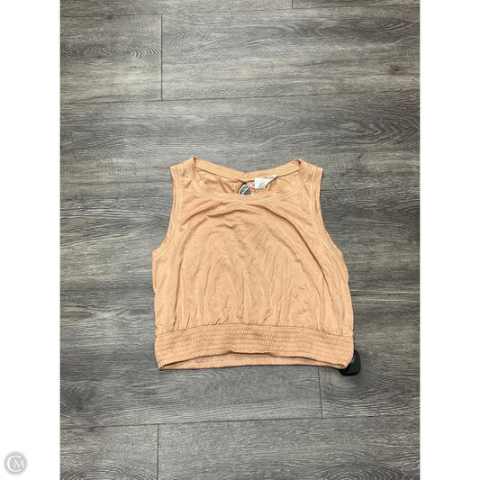 Top Sleeveless By Cme In Tan, Size: L
