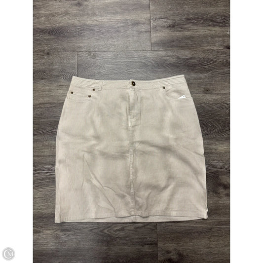 Skirt Maxi By Cj Banks In Striped Pattern, Size: 14