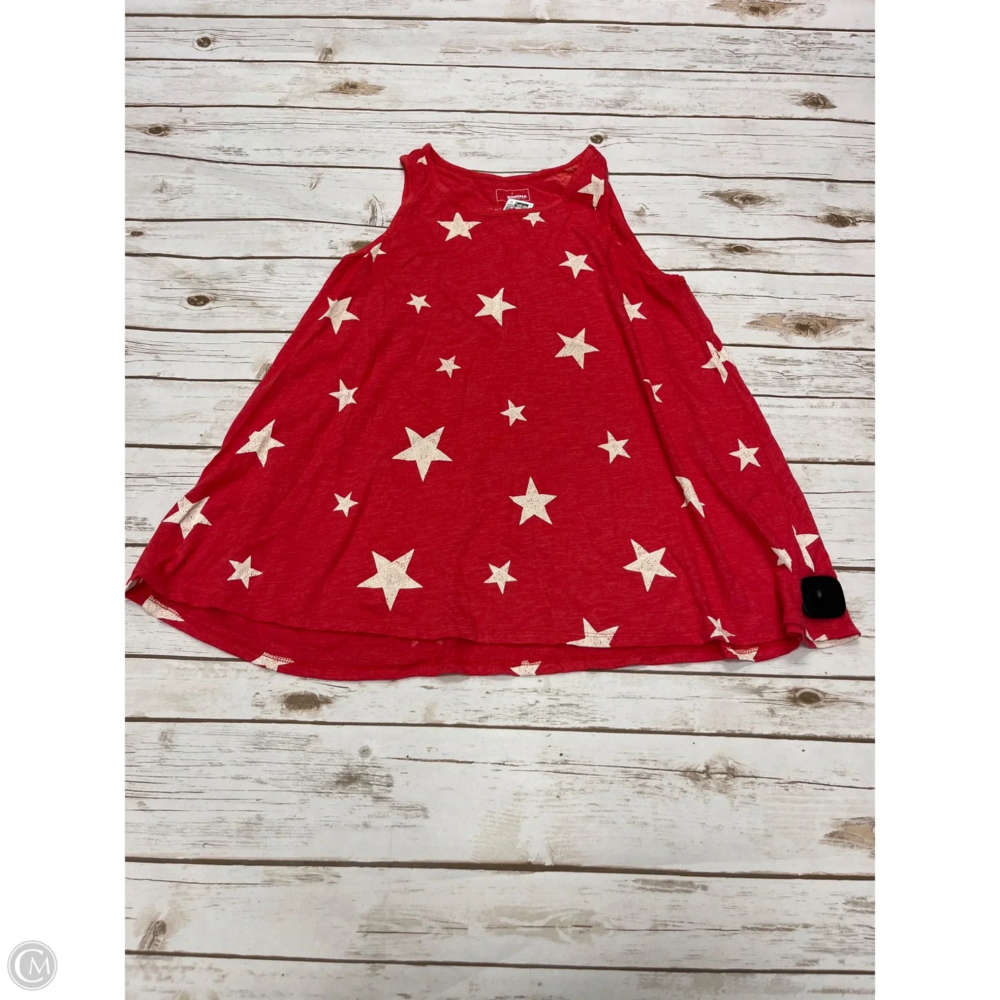 Tank Top By Sonoma In Red, Size: L