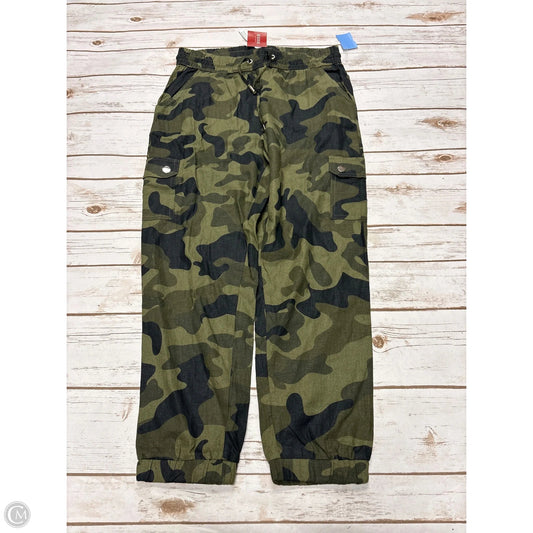 Pants Joggers By Guess In Camouflage Print, Size: Xs