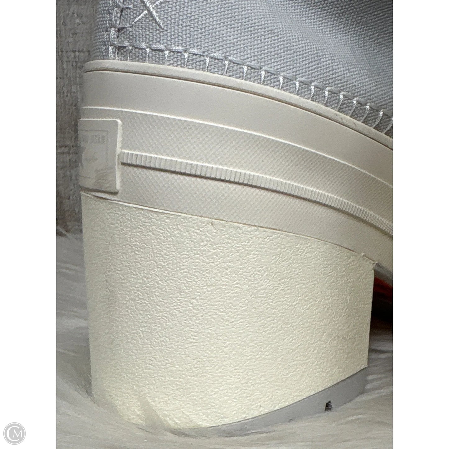 Shoes Heels Block By Converse In Grey, Size: 9