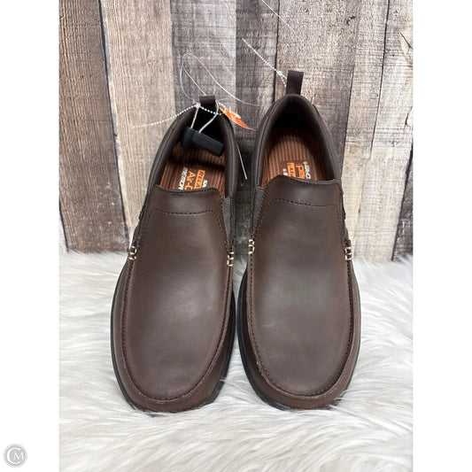Shoes Flats By Skechers In Brown, Size: 10.5
