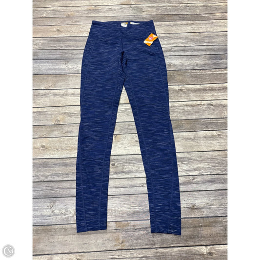 Athletic Pants By Lucy In Blue, Size: Xs