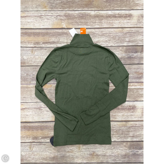Top Long Sleeve By J. Crew In Green, Size: Xs