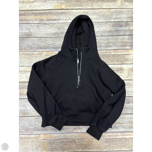 Sweatshirt Hoodie By Trendy Queen In Black, Size: S