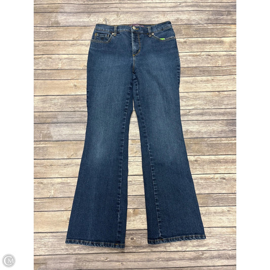 Jeans Flared By Gloria Vanderbilt In Blue, Size: 6
