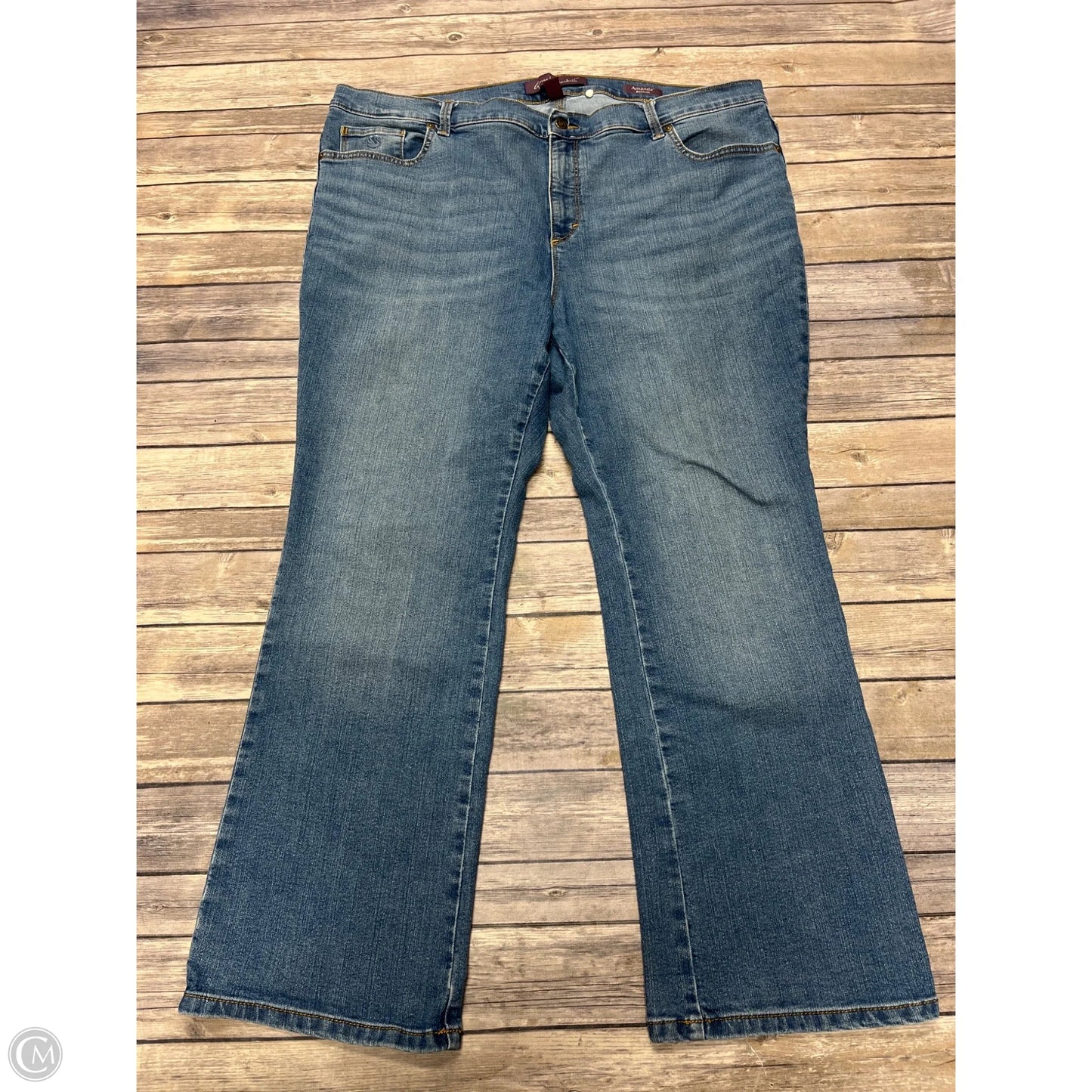 Jeans Boot Cut By Gloria Vanderbilt In Blue, Size: 20