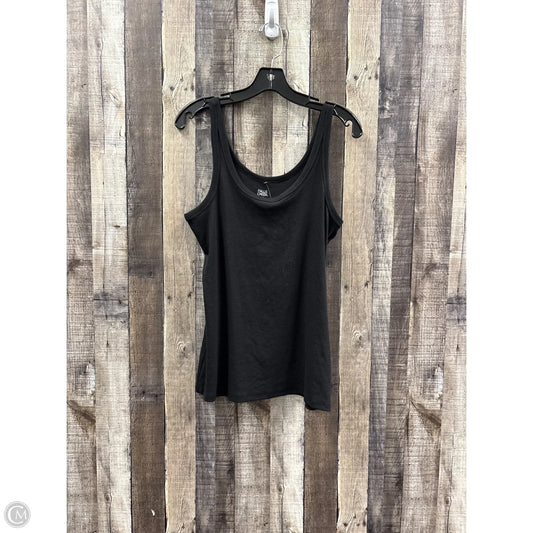 Tank Top By Falls Creek In Black, Size: 1x