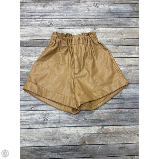 Shorts By Abercrombie And Fitch In Tan, Size: Xs