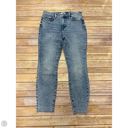 Jeans Skinny By Lc Lauren Conrad In Blue Denim, Size: 12