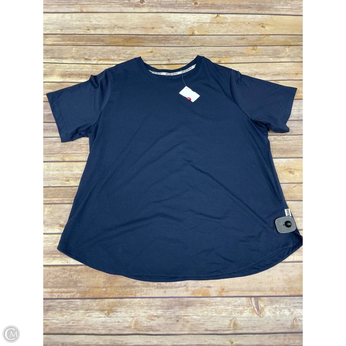Top Short Sleeve By Duluth Trading In Navy, Size: L