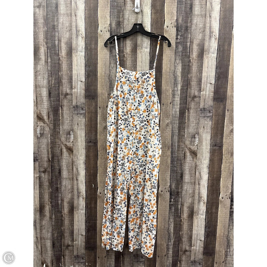 Jumpsuit By Cmf In Floral Print, Size: L
