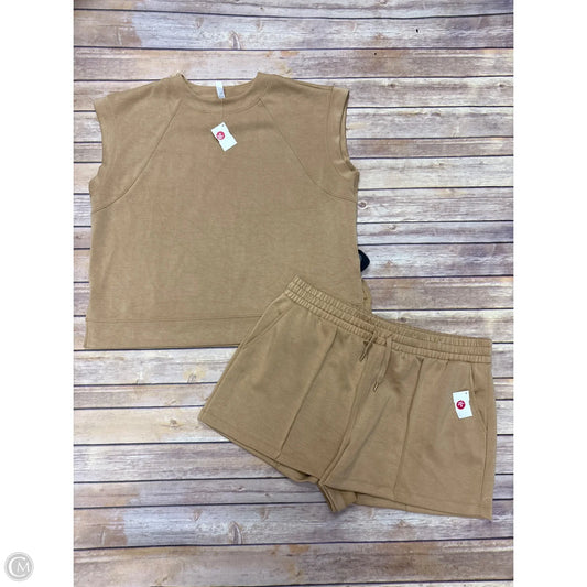 Shorts Set By Stylus In Tan, Size: Xl