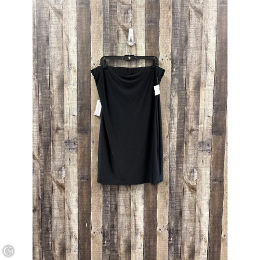Skirt Midi By Topshop In Black, Size: 14