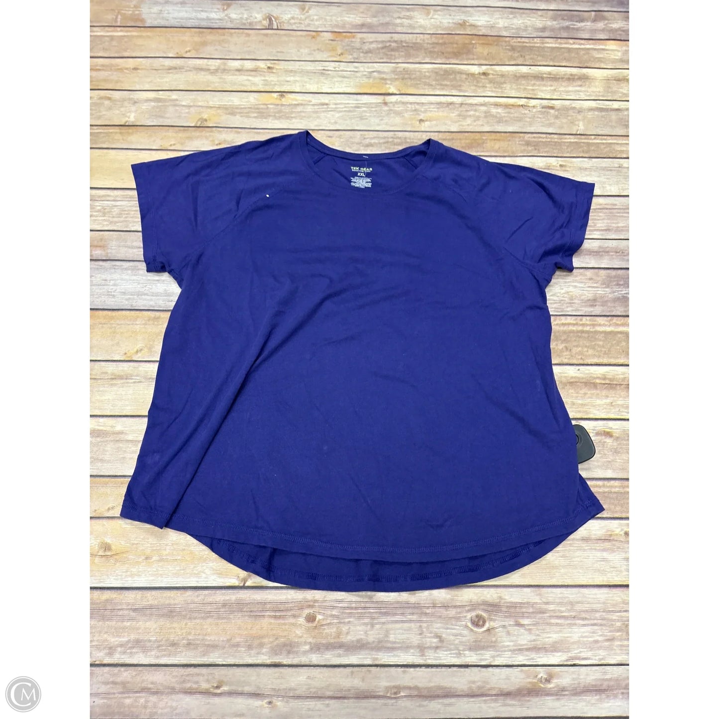 Athletic Tank Top By Tek Gear In Purple, Size: Xxl