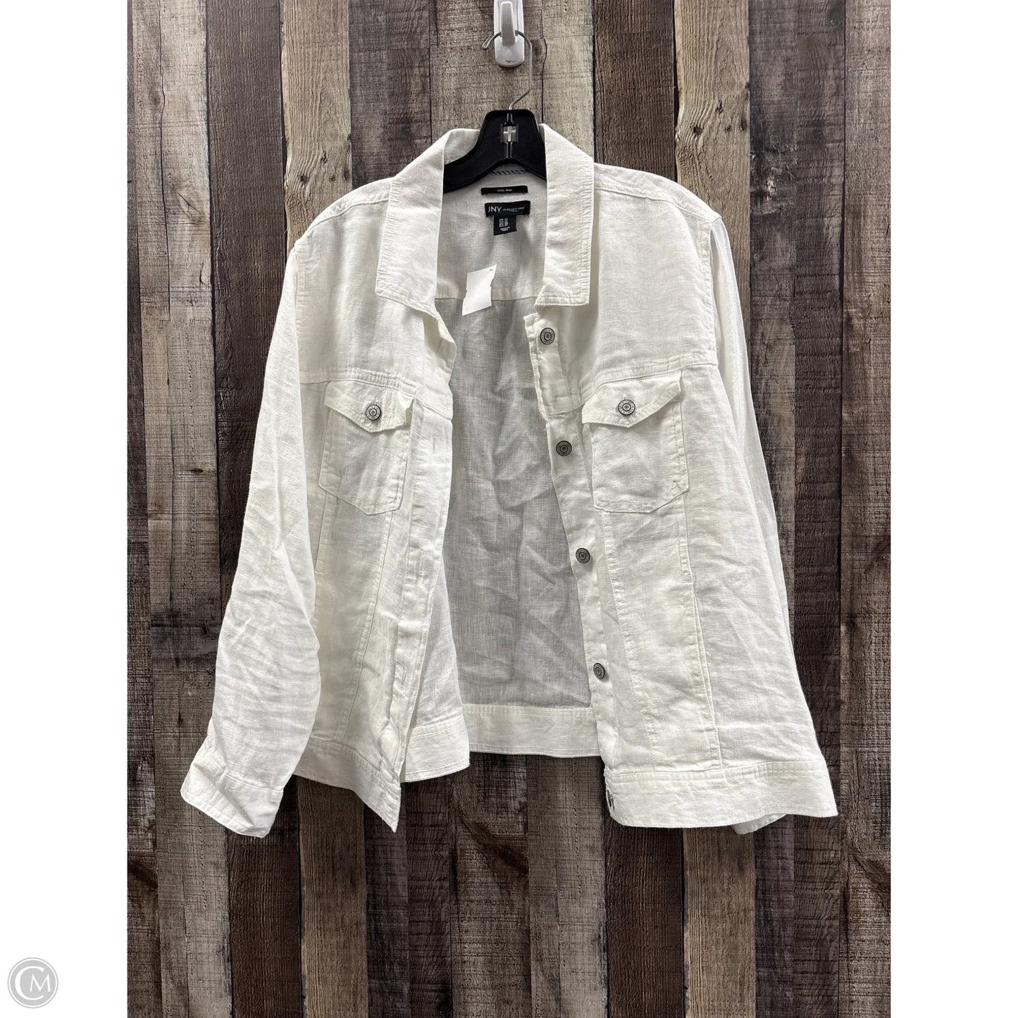 Jacket Other By Cme In White, Size: 1x